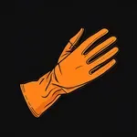 orange gloves image